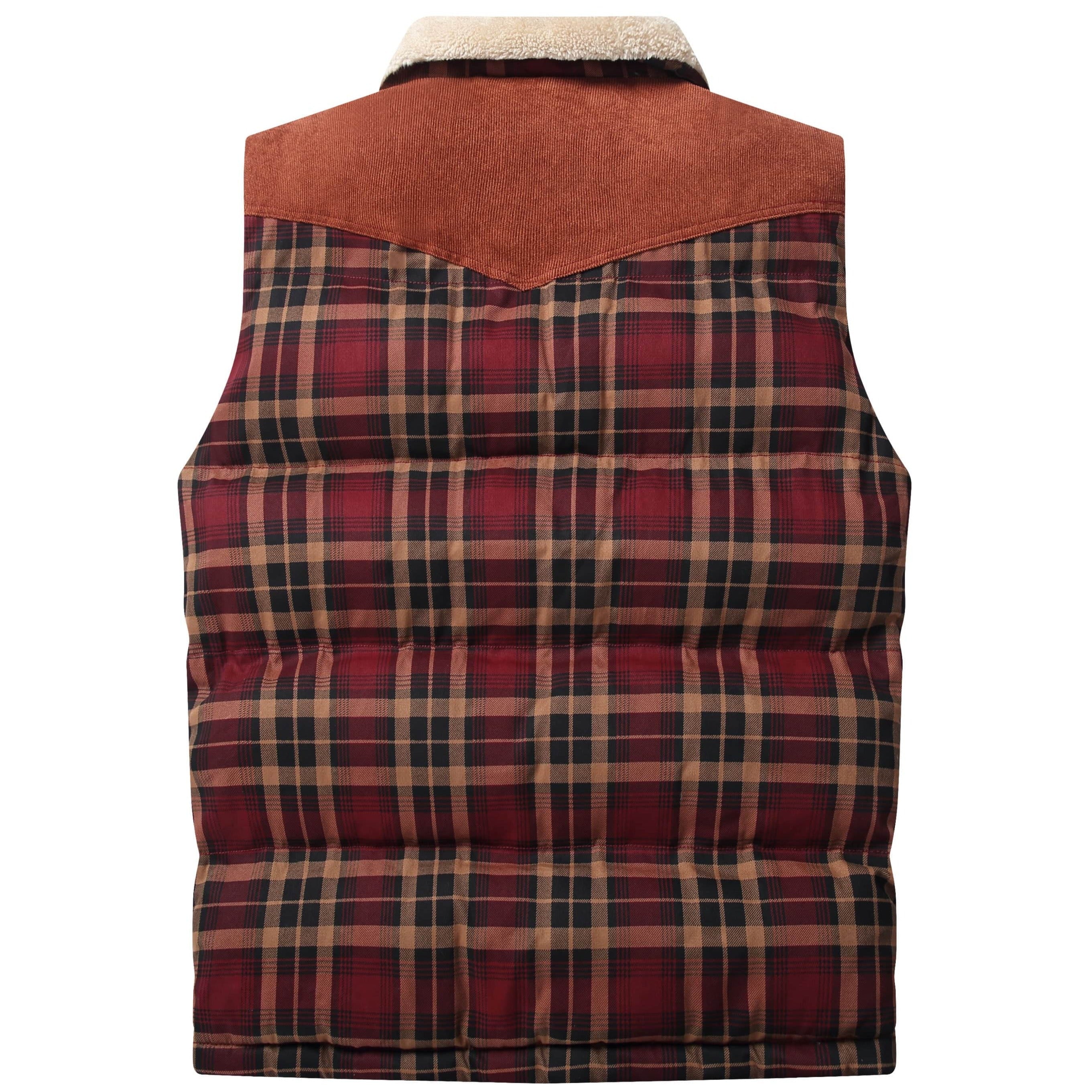 Multi Pocket Cotton Blend Utility Vest for Men | Outdoor Wear