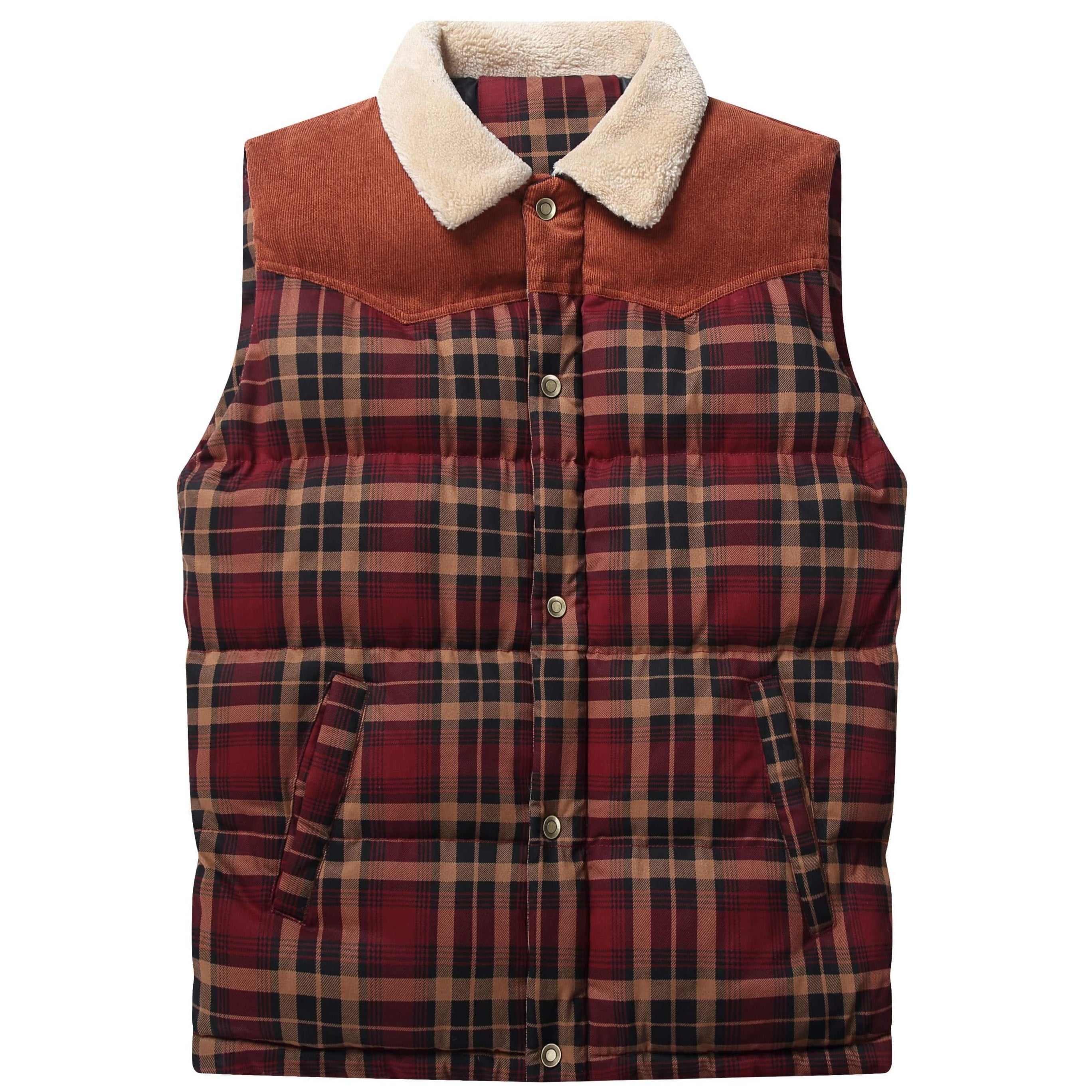 Multi Pocket Cotton Blend Utility Vest for Men | Outdoor Wear