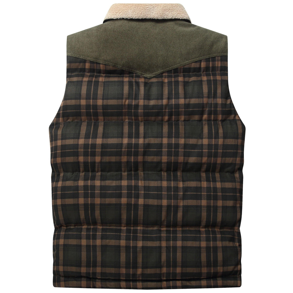 Multi Pocket Cotton Blend Utility Vest for Men | Outdoor Wear