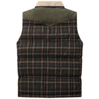 Multi Pocket Cotton Blend Utility Vest for Men | Outdoor Wear