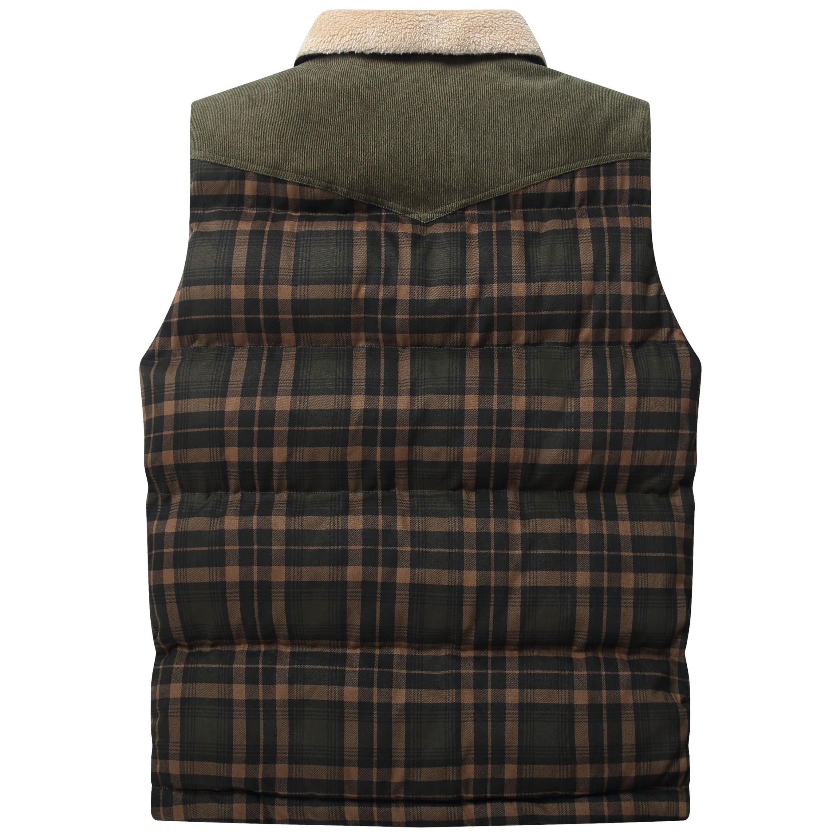 Multi Pocket Cotton Blend Utility Vest for Men | Outdoor Wear