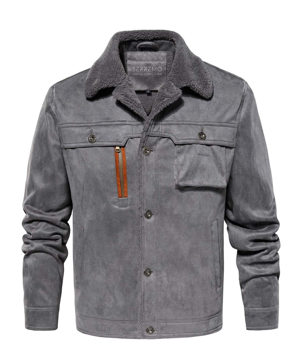 Sherpa Lined Jacket for Men | Cold Weather Wear