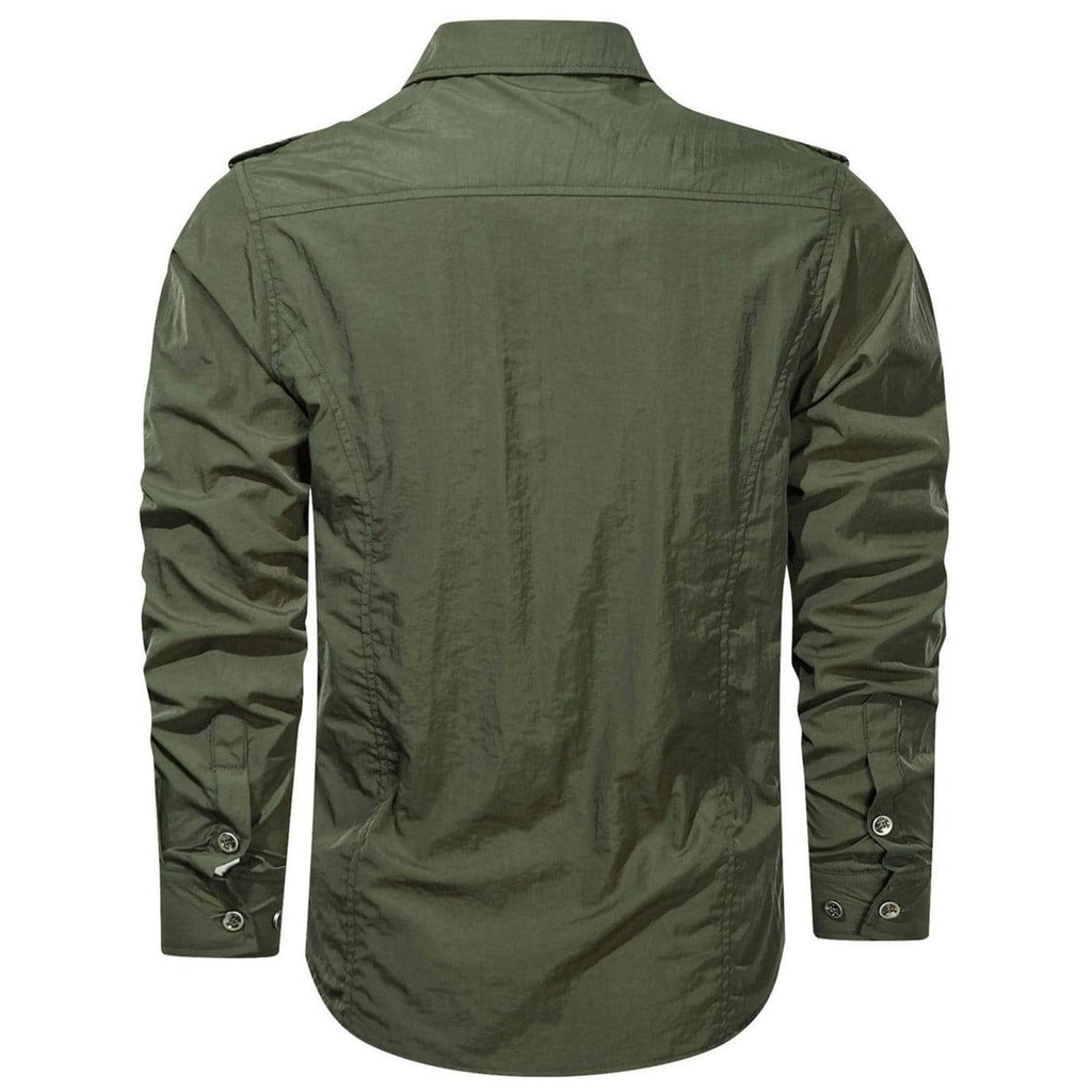 Soft Shell Long Sleeve Overshirt for Men | Outdoor Wear