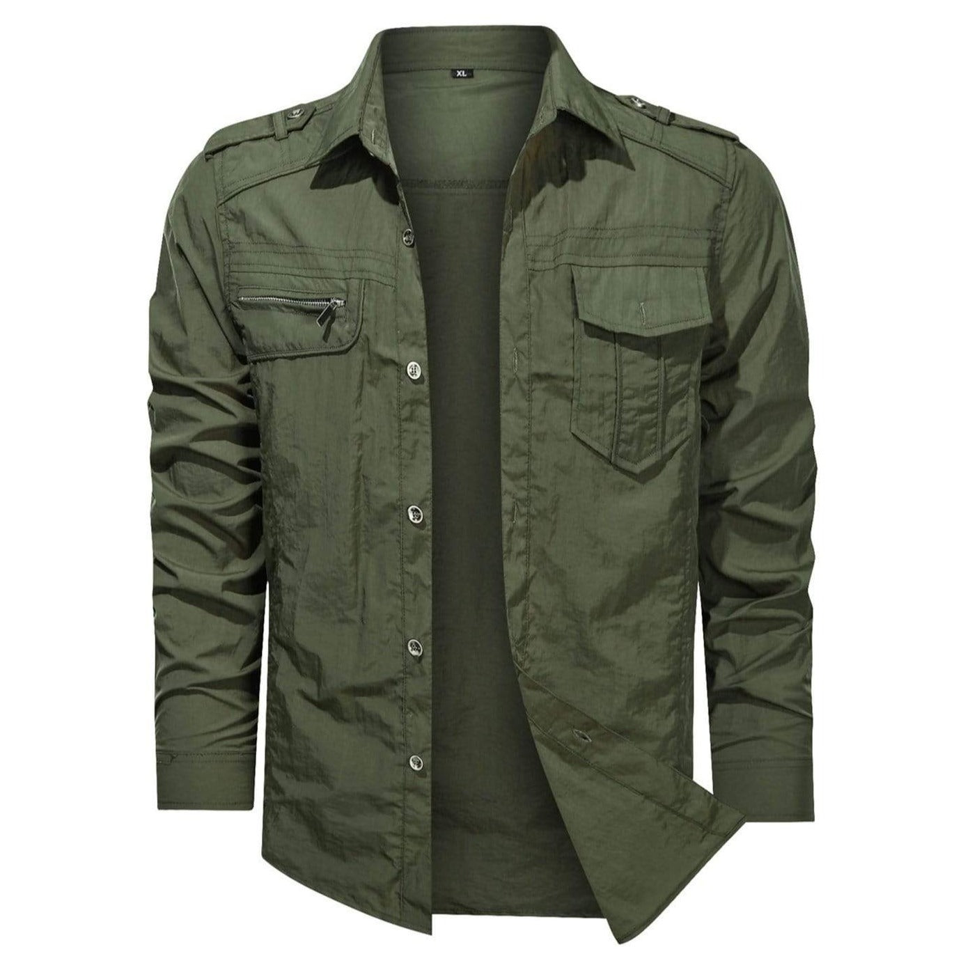 Soft Shell Long Sleeve Overshirt for Men | Outdoor Wear