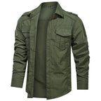 Soft Shell Long Sleeve Overshirt for Men | Outdoor Wear