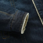Fleece Lined Denim Jacket for Men | Cool Weather Layering