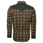 Flannel Style Long Sleeve Button Down Shirt for Men | Casual Wear