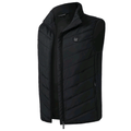 Battery Heated Vest with Three Heat Settings for Men | Winter Outerwear