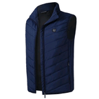Battery Heated Vest with Three Heat Settings for Men | Winter Outerwear