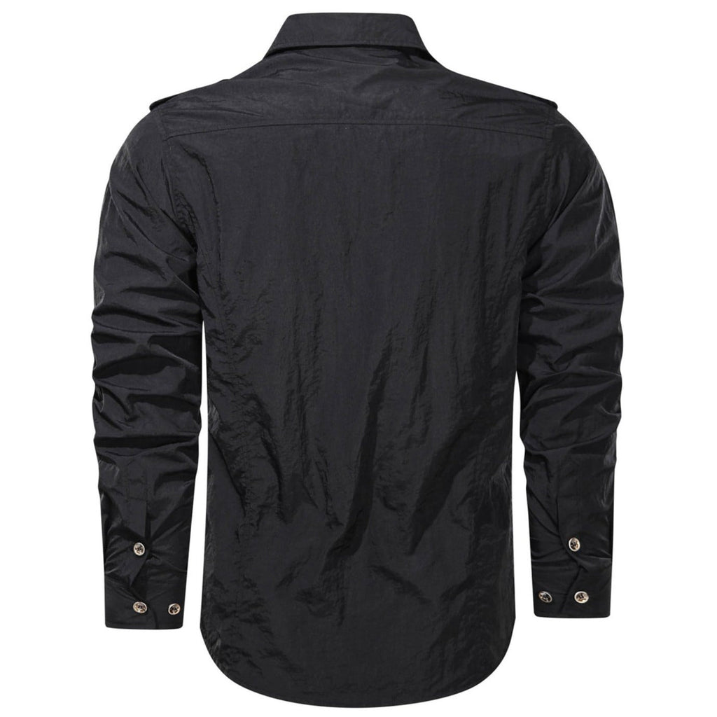 Soft Shell Long Sleeve Overshirt for Men | Outdoor Wear