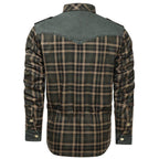 Flannel Style Long Sleeve Button Down Shirt for Men | Casual Wear