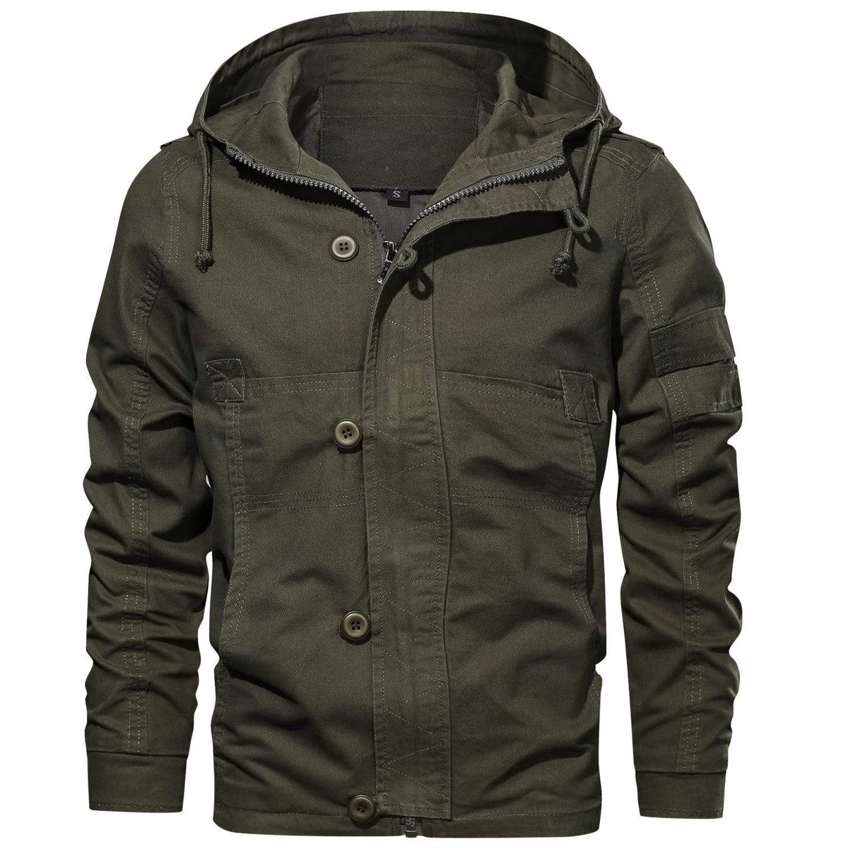 Cotton Surplus Style Utility Jacket for Men | Casual Wear