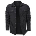 Soft Shell Long Sleeve Overshirt for Men | Outdoor Wear