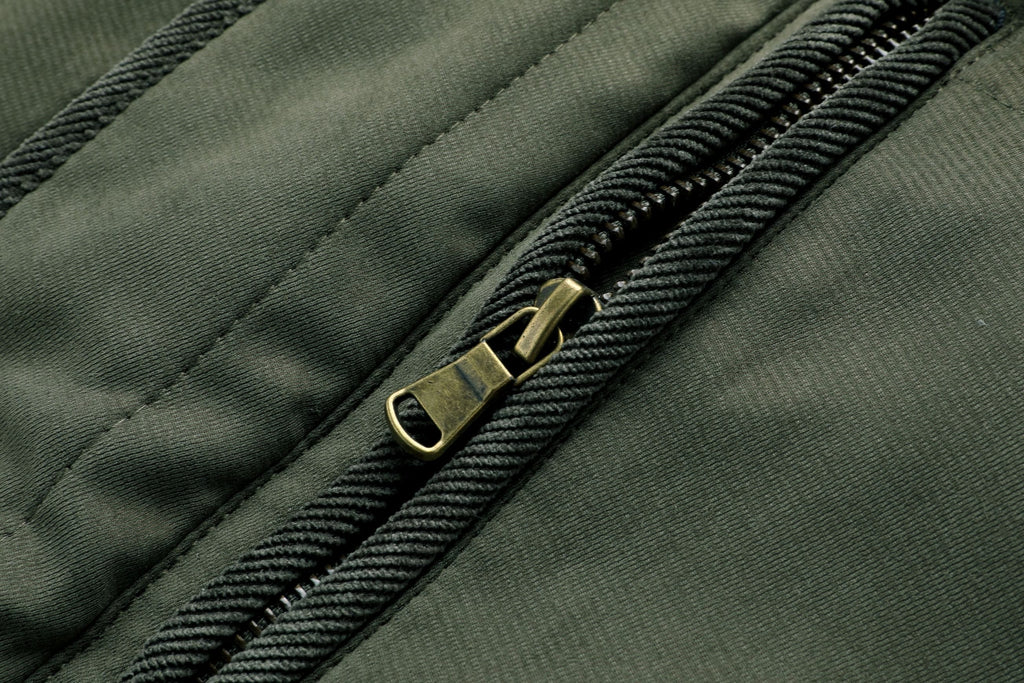 Heavyweight Fleece Lined Hooded Work Jacket for Men | Cold Weather