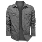 Soft Shell Long Sleeve Overshirt for Men | Outdoor Wear