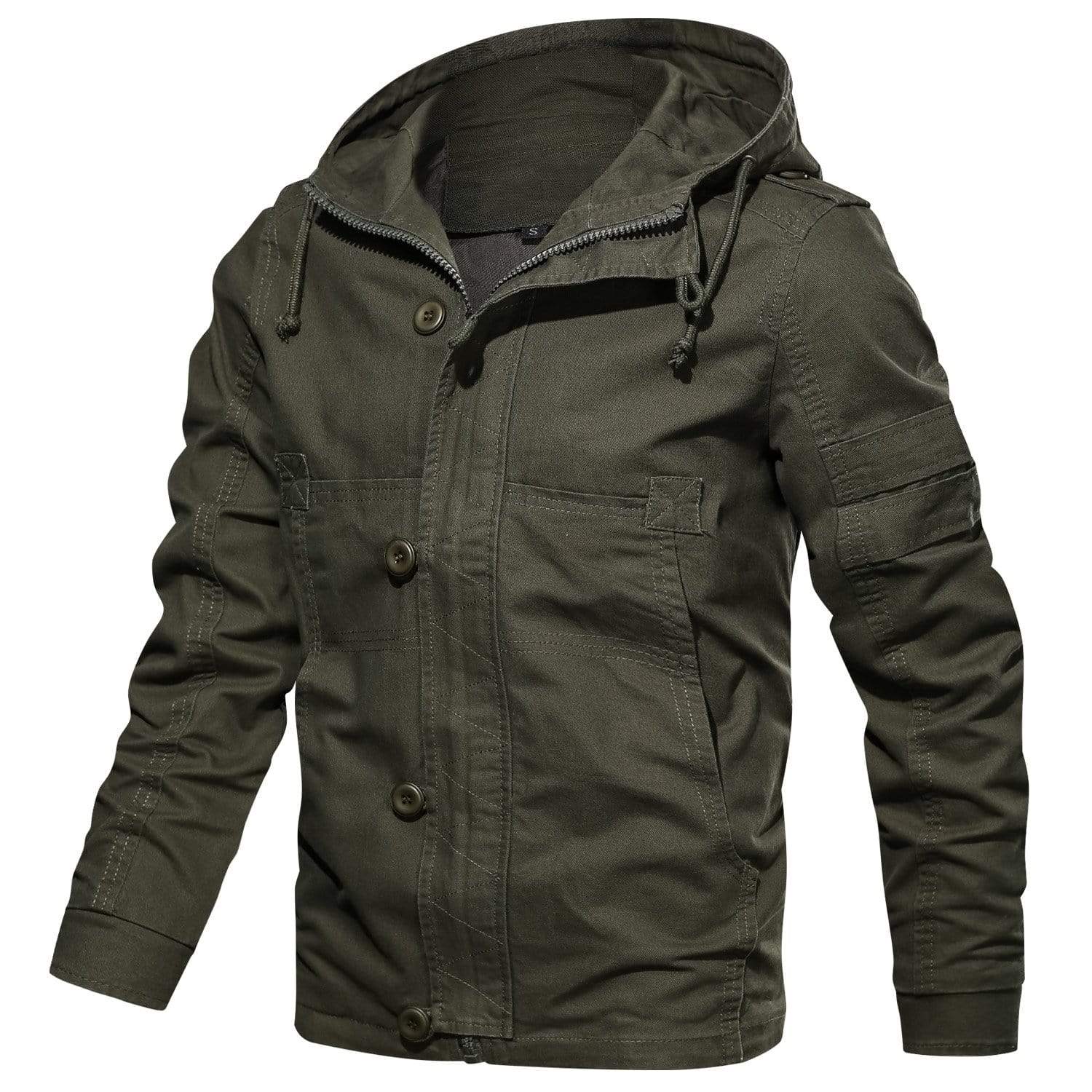 Cotton Surplus Style Utility Jacket for Men | Casual Wear