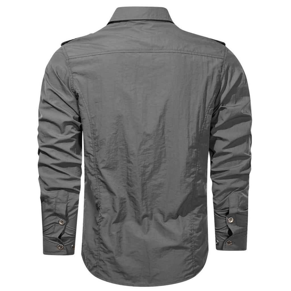 Soft Shell Long Sleeve Overshirt for Men | Outdoor Wear