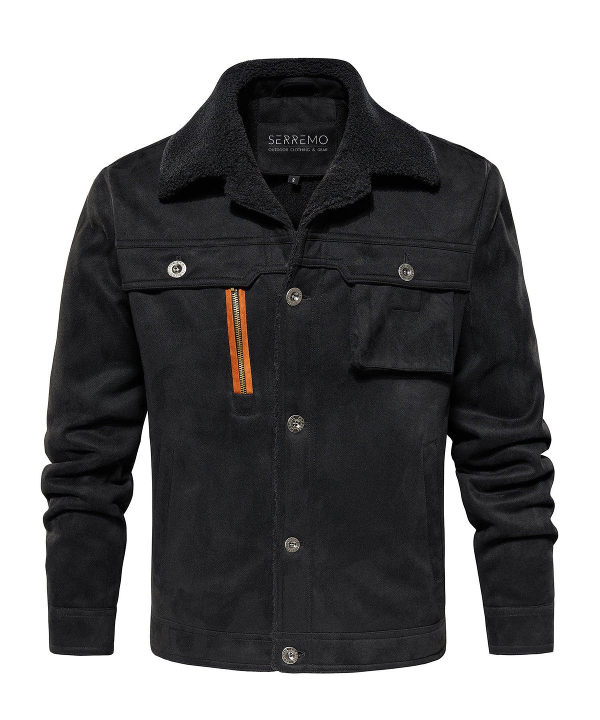 Sherpa Lined Jacket for Men | Cold Weather Wear
