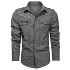 Soft Shell Long Sleeve Overshirt for Men | Outdoor Wear