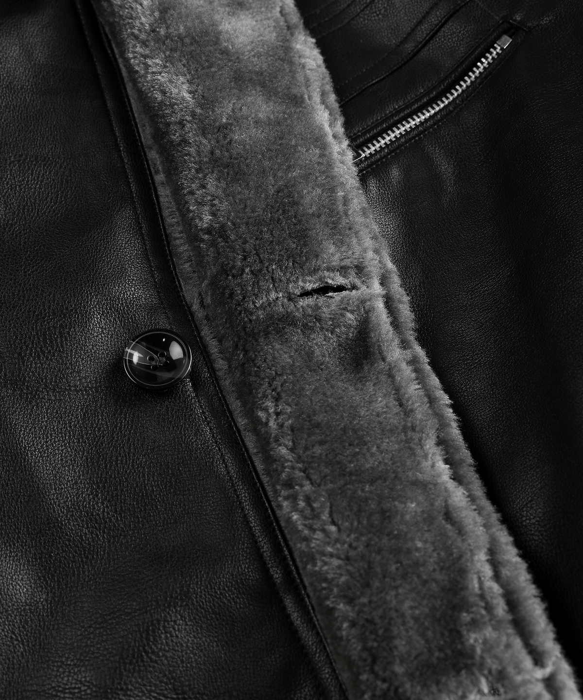 PU Leather Winter Coat for Men | Cold Weather Outerwear