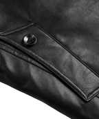 PU Leather Winter Coat for Men | Cold Weather Outerwear