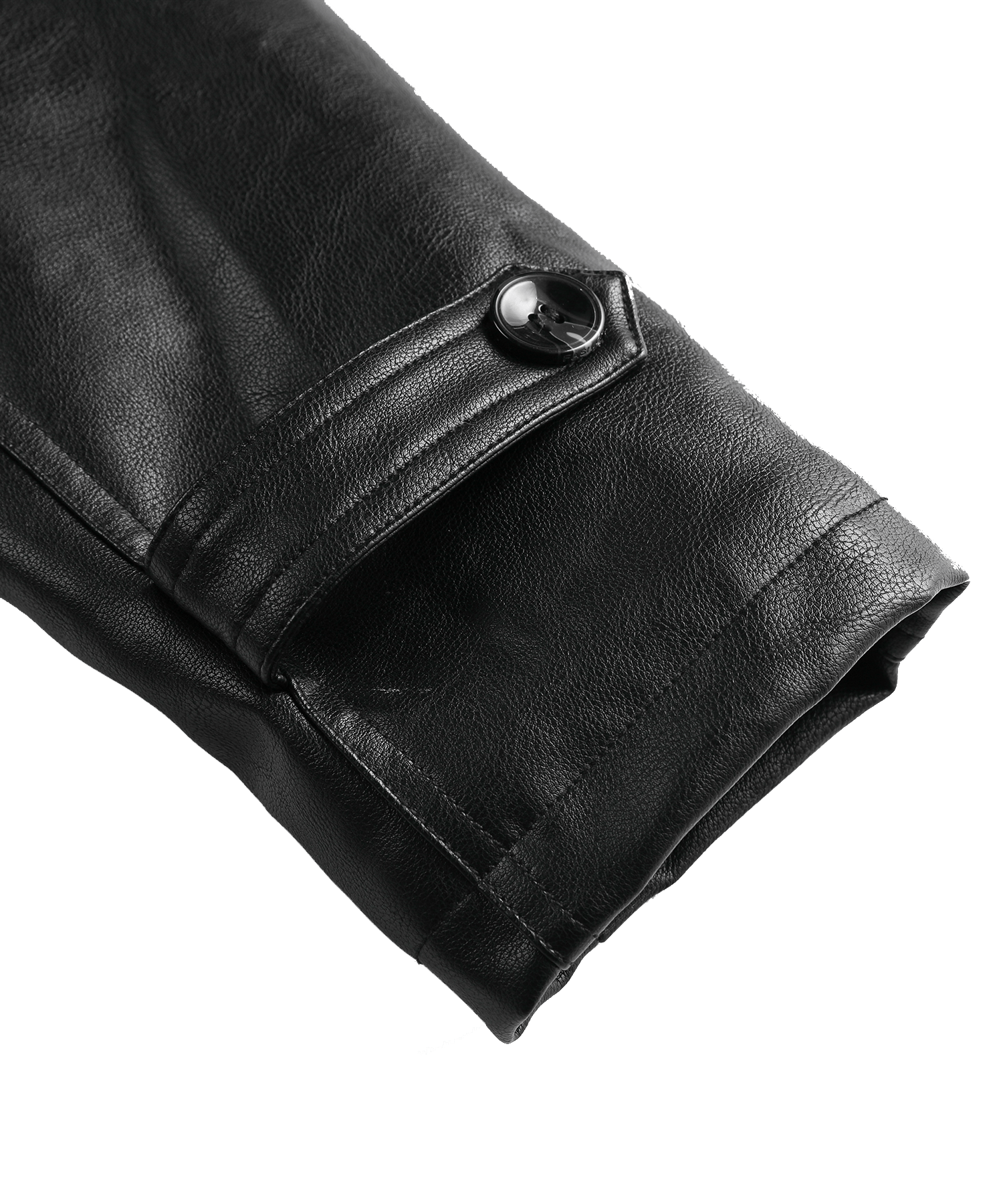 PU Leather Winter Coat for Men | Cold Weather Outerwear