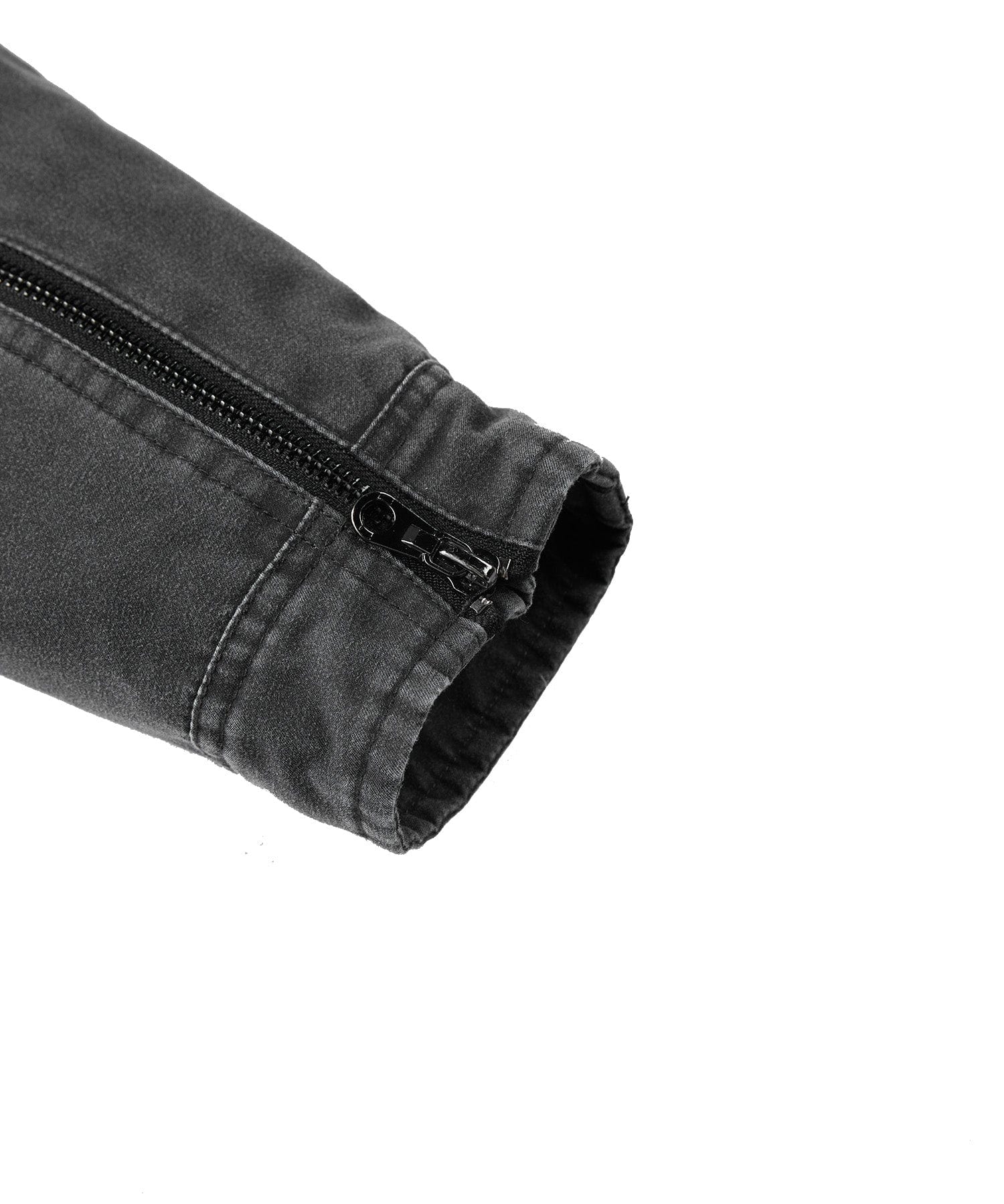 Washed Canvas Quilted Shoulder Moto Jacket for Men | Casual Wear