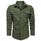Soft Shell Long Sleeve Overshirt for Men | Outdoor Wear