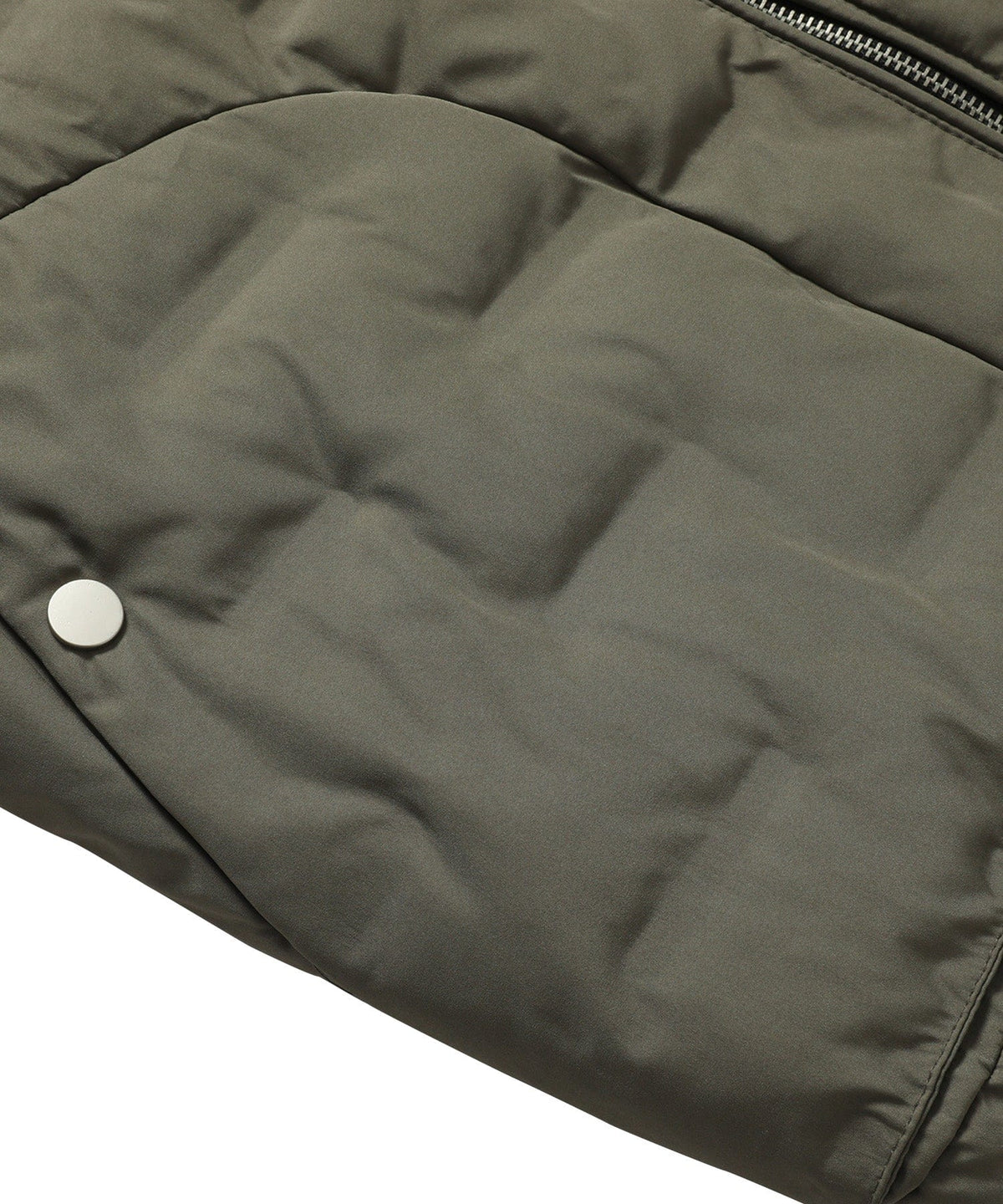 Army Green Insulated Puffer Bomber Jacket for Men | Winter Outerwear