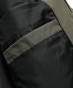Army Green Insulated Puffer Bomber Jacket for Men | Winter Outerwear
