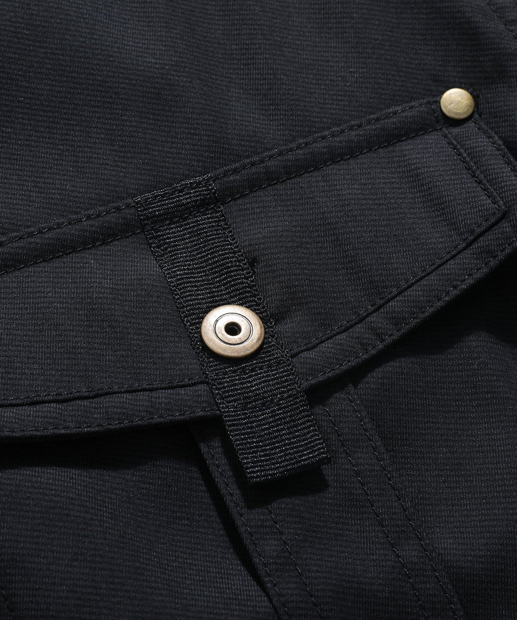 Flannel Lined Dual Chest Pocket Jacket for Men | Multi-Season Wear
