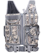Adjustable Strap Multi Pocket Tactical Vest for Men | Outdoor Use