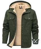 Fleece Lined Work Jacket for Men | Cold Weather