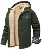 Fleece Lined Work Jacket for Men | Cold Weather