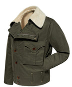 Canvas Aviator Style Jacket for Men | Outdoor Wear