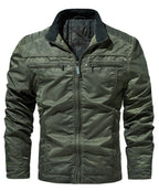 Lightweight Insulated Military Style Jacket for Men | Mid Season Wear