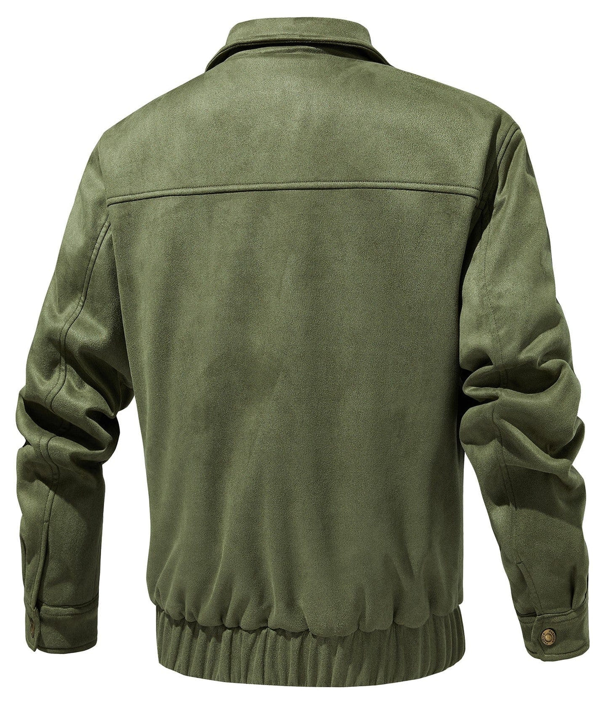Plush Lined Stand Up Collar Jacket for Men | Outdoor Wear