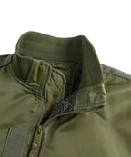 Military Style Multi Pocket Bomber Jacket for Men | Casual Wear