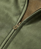 Plush Lined Stand Up Collar Jacket for Men | Outdoor Wear