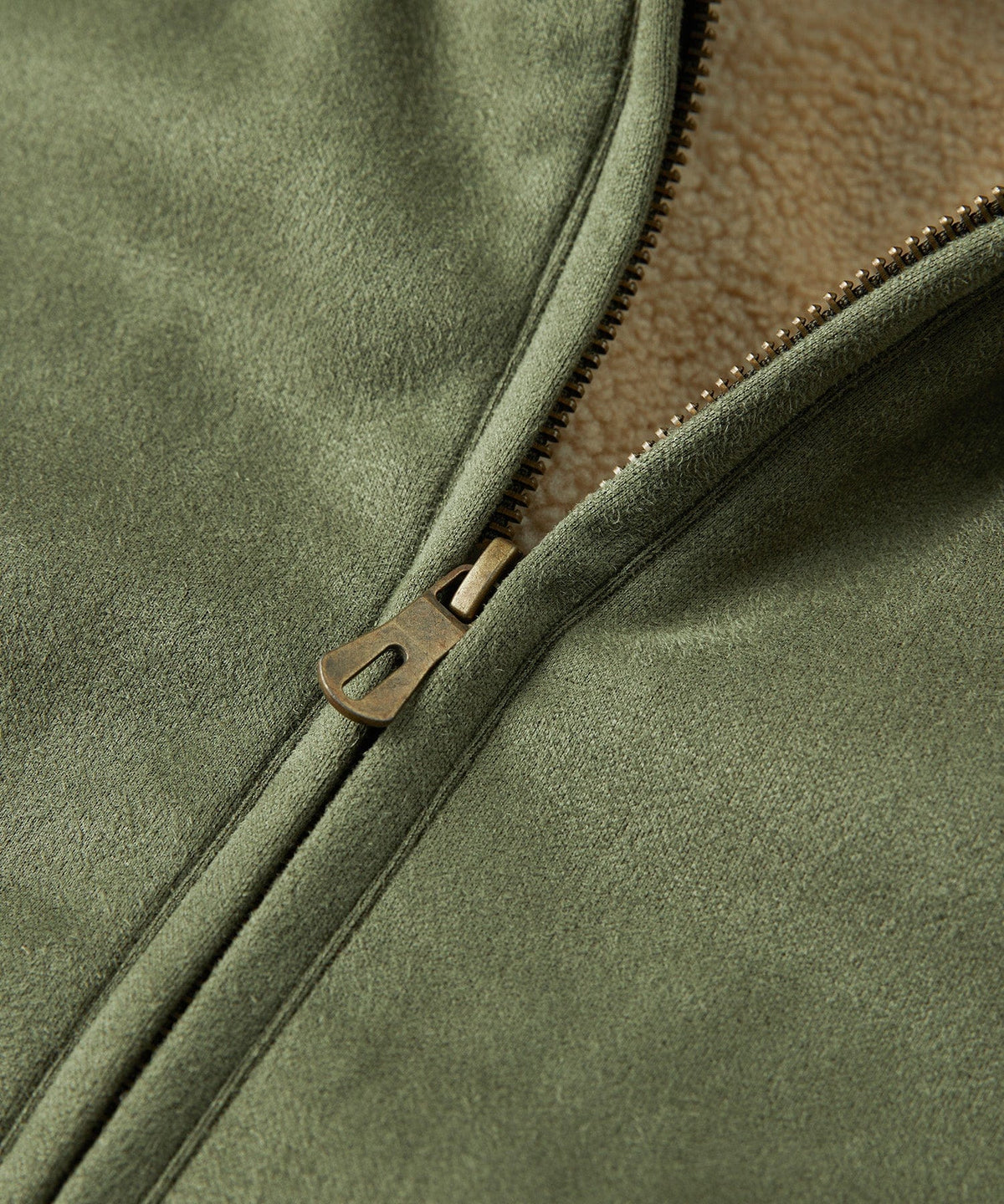 Plush Lined Stand Up Collar Jacket for Men | Outdoor Wear