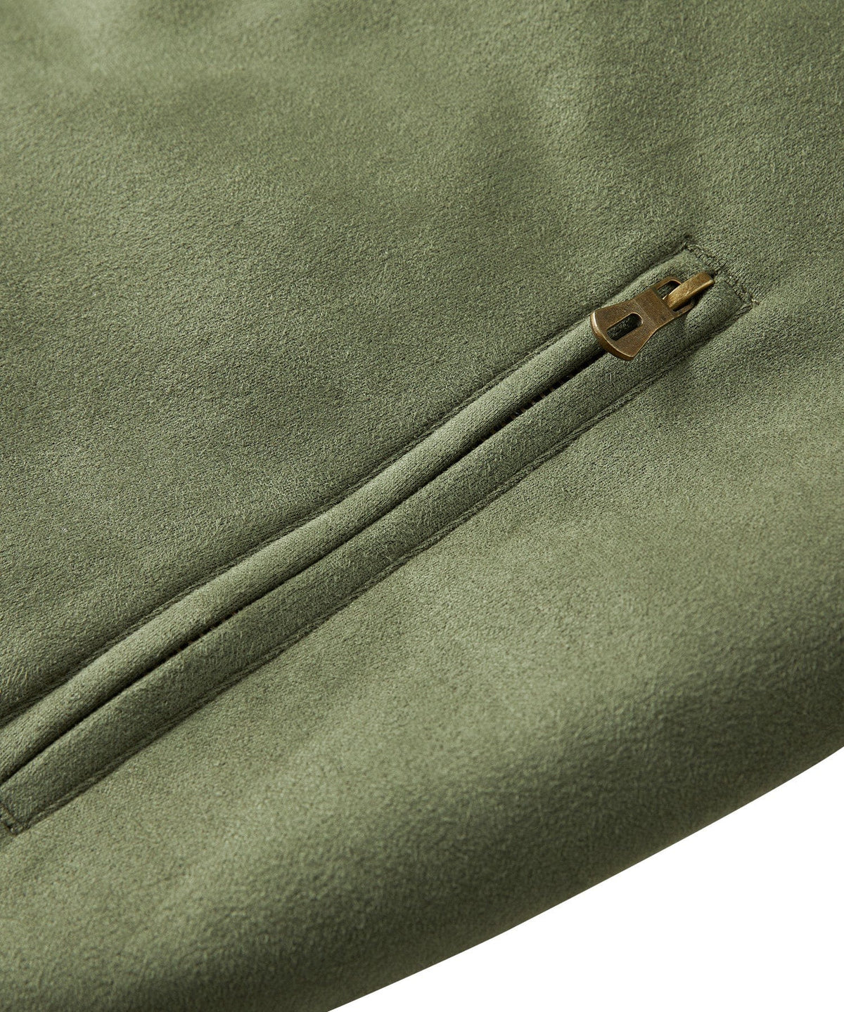 Plush Lined Stand Up Collar Jacket for Men | Outdoor Wear