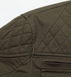 Quilted Lined Multi Pocket Field Jacket for Men | Casual Wear