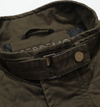Quilted Lined Multi Pocket Field Jacket for Men | Casual Wear