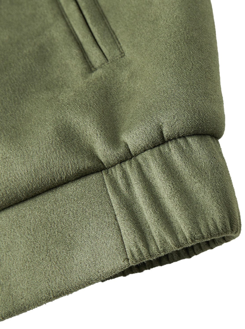 Plush Lined Stand Up Collar Jacket for Men | Outdoor Wear