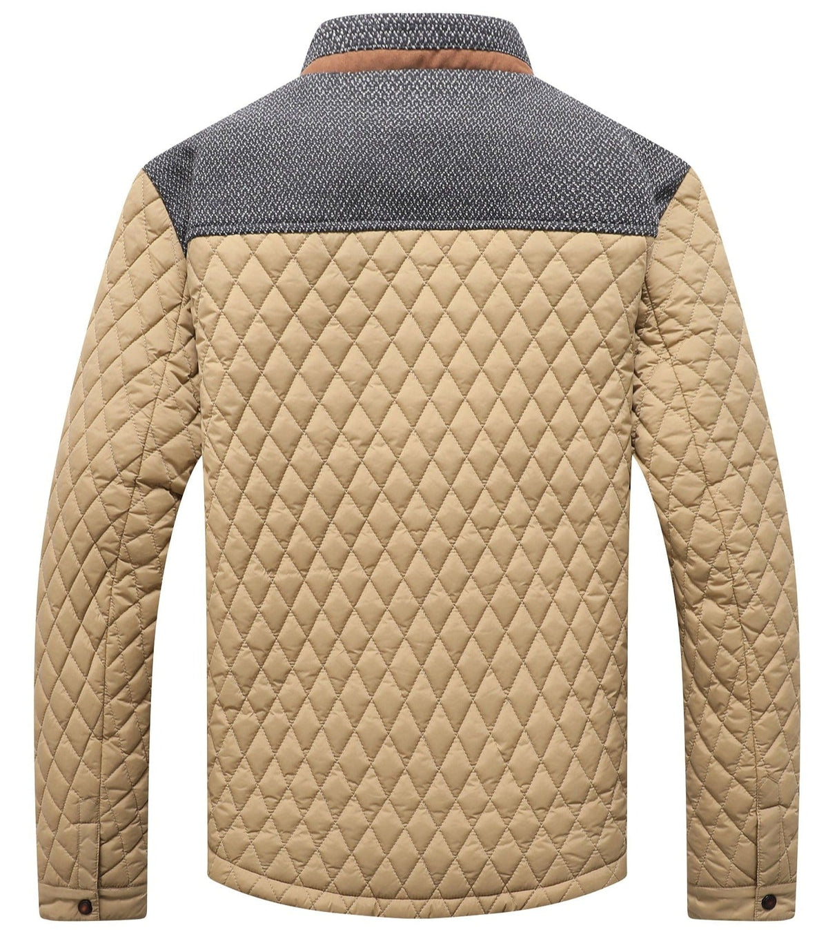 Sleek Polyester Outdoor Jacket for Men | Urban and Trail Wear