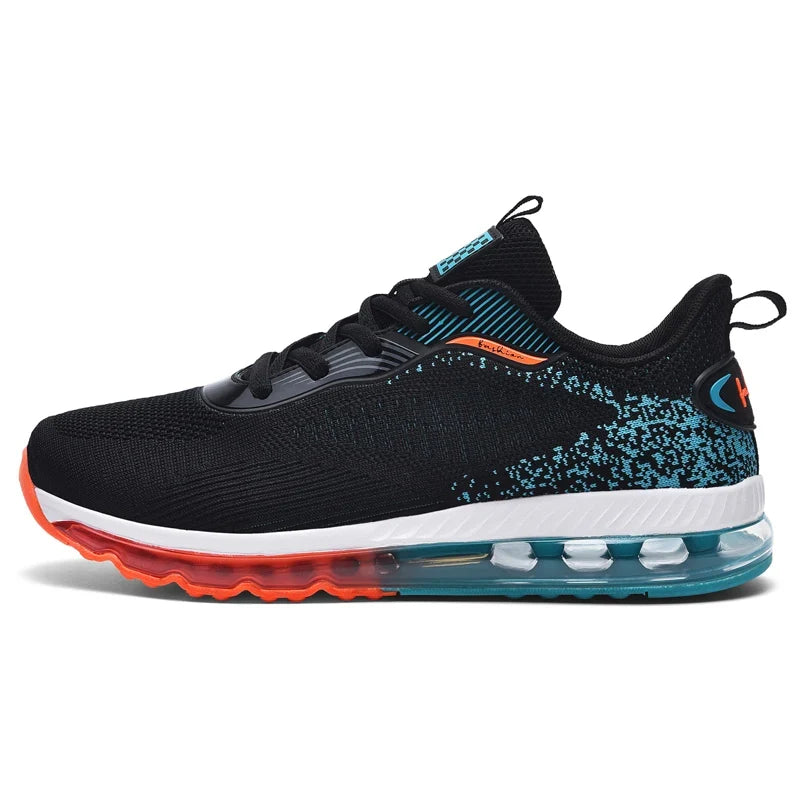 Visible Air Cushion Running Sneakers for Men | Training and Casual Wear