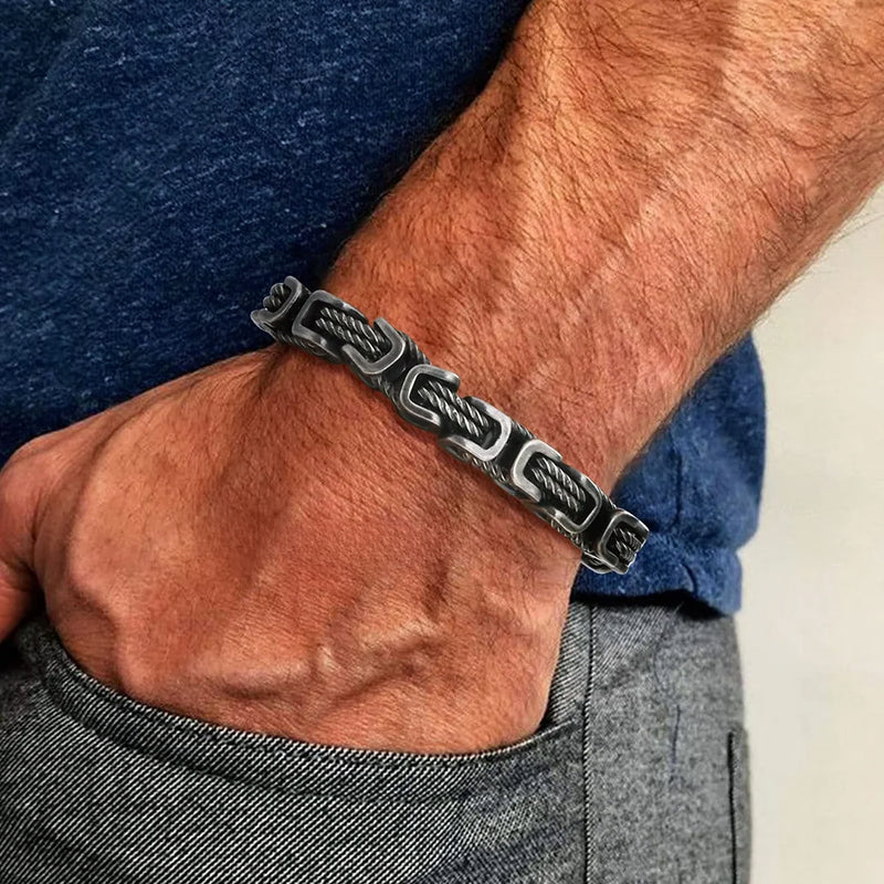Alessandro Veneti Byzantine Twisted Link Bracelet
