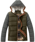 Padded Jacket with Soft Inner Lining for Men | Cold Weather