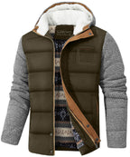 Padded Jacket with Soft Inner Lining for Men | Cold Weather