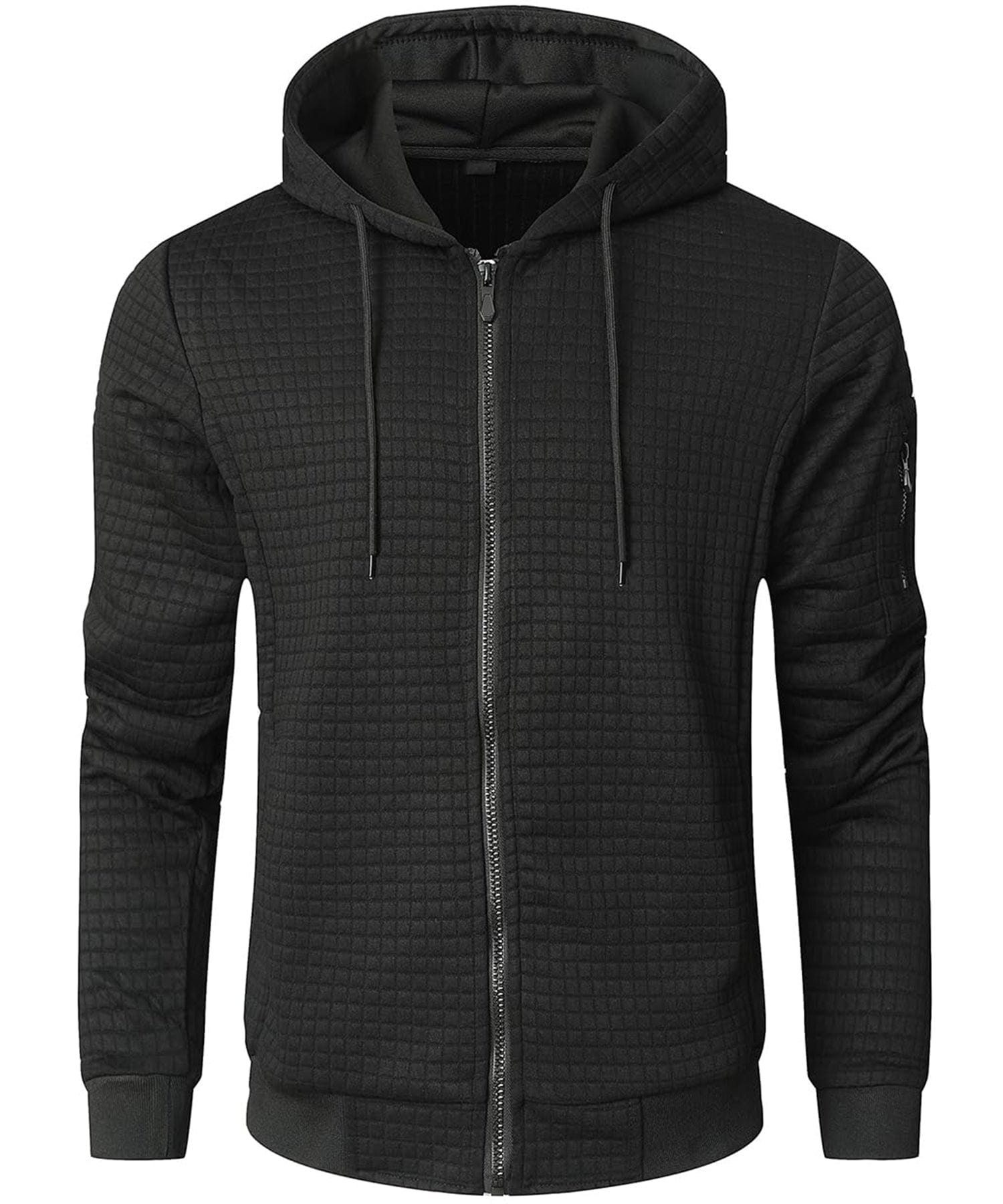 Insulated Cotton Blend Hoodie for Men | Cold Weather Wear